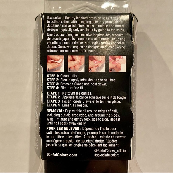 Sinfulcolors CLAWS Manicure Medium Length Square - Picture 3 of 5